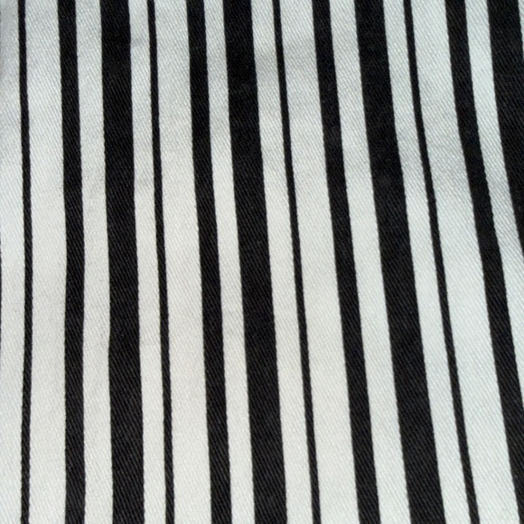 Rock & Roll Cowgirl Black and White Striped Jeans - Picture 3 of 6